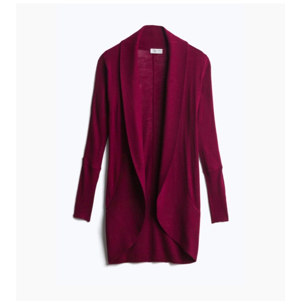 Stitch Fix RD Style Cranberry drape cardigan Size L